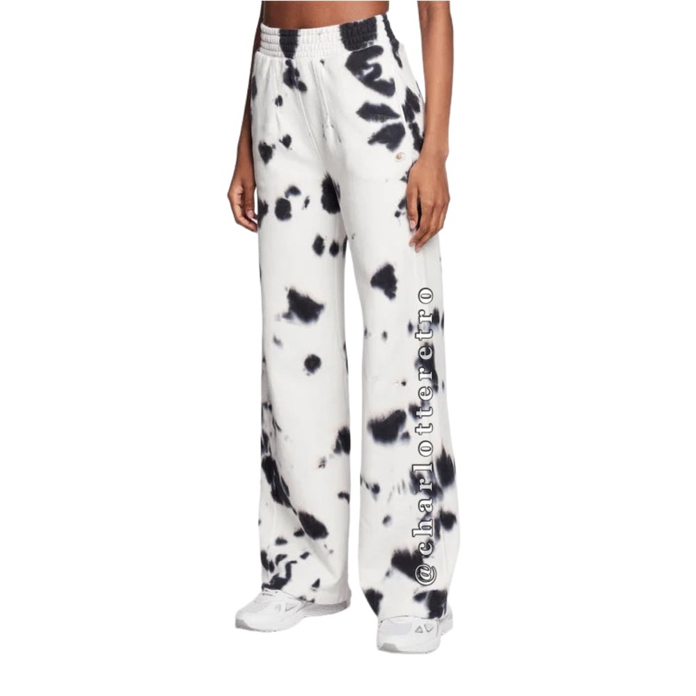 Champion • Reverse Weave • Cow Print Warm-up Sweatpants